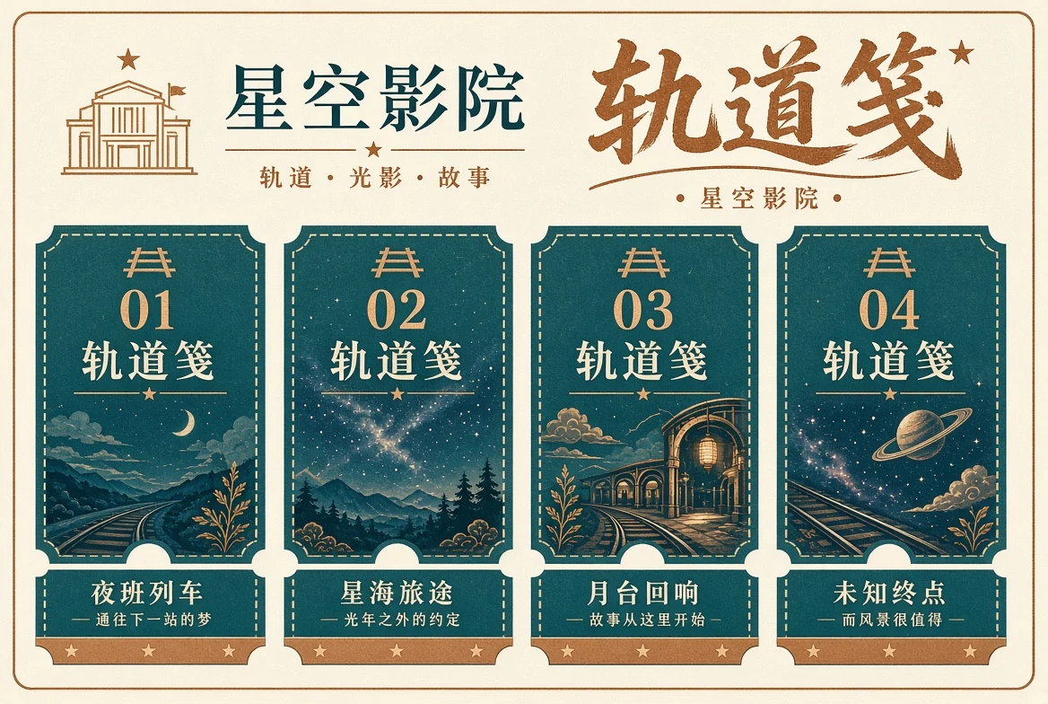 轨道笺：记录正在关注的方向，而不是制造排行